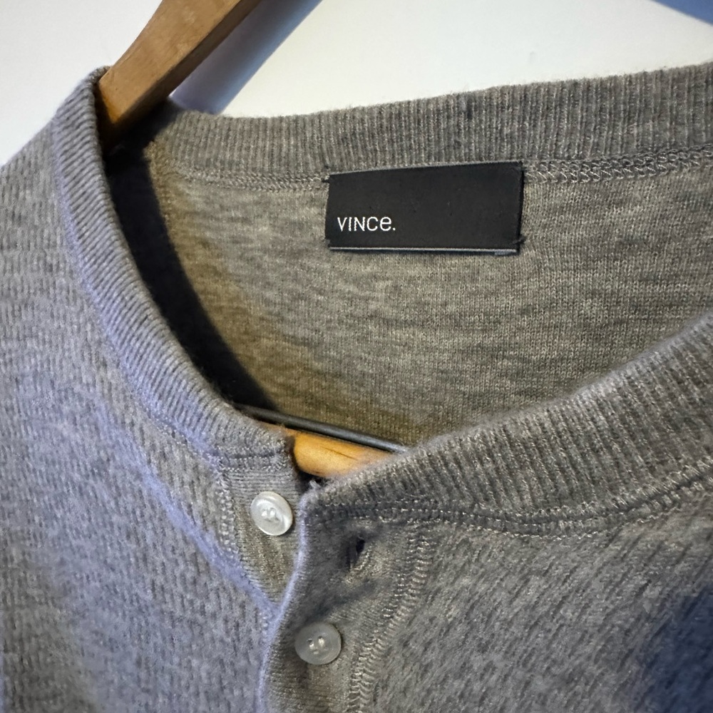 Vince Buttoned Sweater - Picture 2 of 3